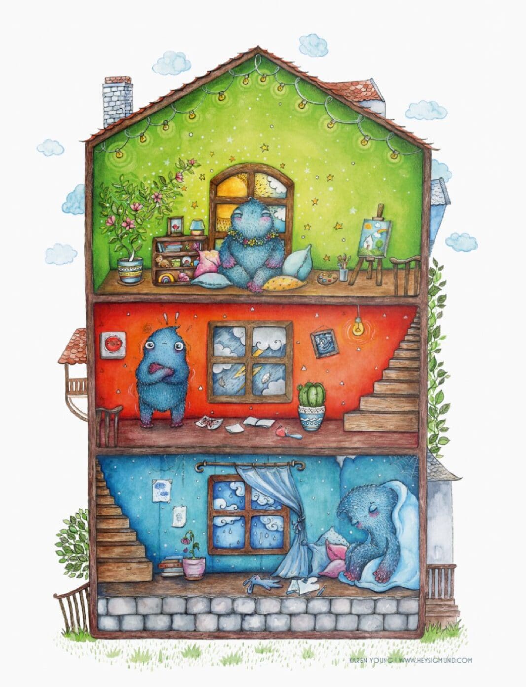 'Ups and Downs' Poster